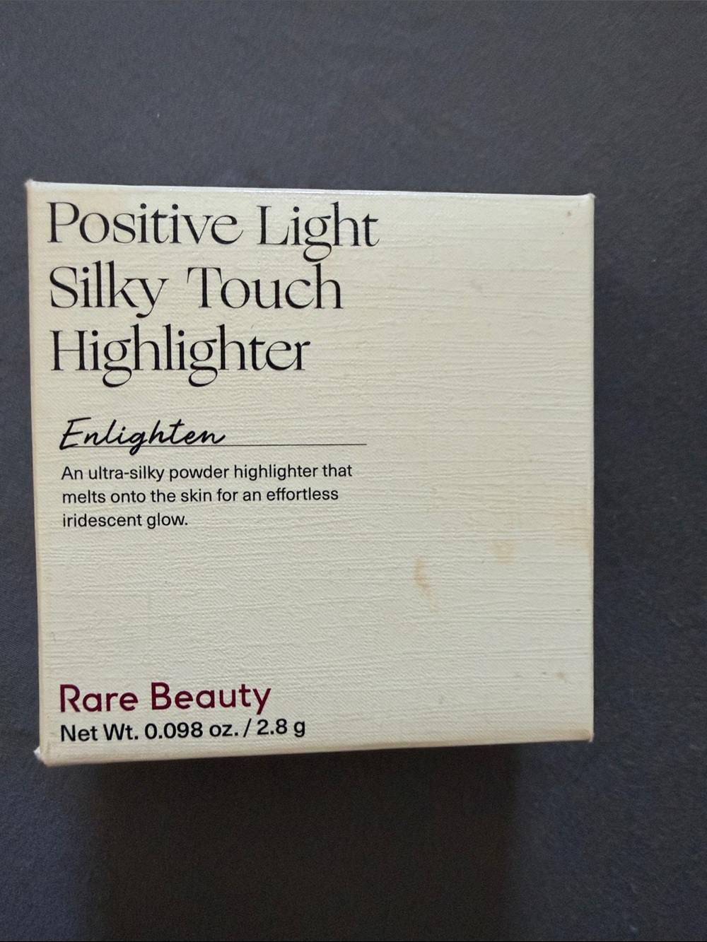 Rare Beauty Positive Light Silky Touch Highlighter — Enlighten (Cream/Gold Tone)